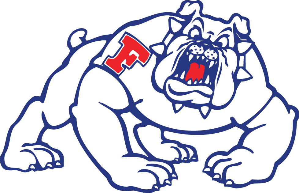 Fresno State Bulldogs 1992-2005 Alternate Logo v3 diy DTF decal sticker...